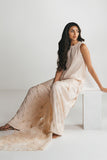 Cross Stitch - PEACH WHIP - Chiffon - 3 Piece - Unstitched