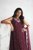 Cross Stitch - CHERRY WOOD - Chiffon - 4 Piece - Unstitched