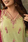 Omal by Komal - Seerat - gold maysuri deep plum dupatta - 3 Piece