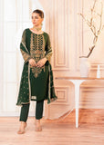 Laleen Zerena 3 Piece Suit Green