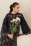 Cross Stitch - Midnight Pearl - 2 Piece -  Khaddar Printed Suit - Unstitch