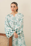 Cross Stitch - Mint Cold - 2 Piece -  Khaddar Printed Suit - Unstitch