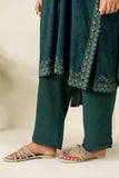 Cross Stitch - Ocean Meadow - 3 Piece -  Linen Printed Suit - Unstitch
