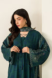 Cross Stitch - Ocean Meadow - 3 Piece -  Linen Printed Suit - Unstitch