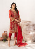 Laleen Elena 3 Piece Suit Red