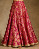 Gulabo Raqs Lehnga Fuscia 1 Piece