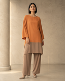 Gulabo Desert Chic Co-ord set Rust / Brown 2 Piece