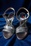Milli Shoes - Fancy High Heels Sandals For Women - metallic Gray
