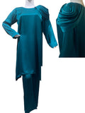 Syah - Casual Silk Shirt & Trouser - 2 Piece