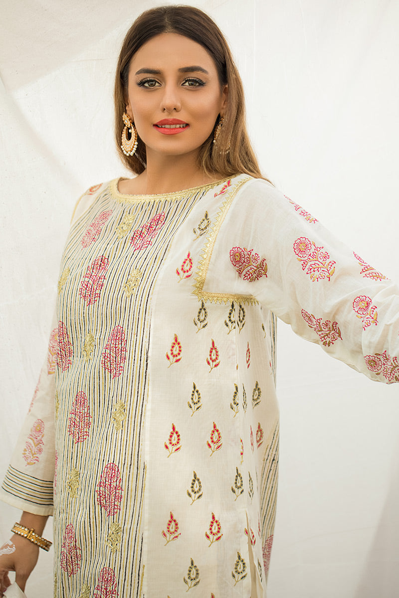 Pinktree Ishq 2 Piece Suit Ivory