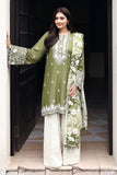 Cross Stitch - Moss Reverie - Linen Embroidered Suit - 3 Piece - Unstitch