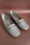 Milli Shoes - Semi Formal Loafers For Women - Silver