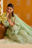 Cross Stitch - Pepper Mint Chikankari Lawn Unstitch Suit For Women - 3 Piece