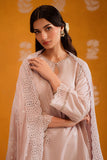 Cross Stitch - Tender Grace Chikankari Lawn Unstitch Suit For Women - 3 Piece