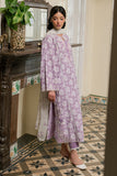 Cross Stitch - Lawn Lavender Muse Unstitch Suit For Women - 3 Piece