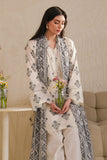 Cross Stitch - Ikat Essence Digital Print Lawn Unstitch Suit For Women - 3 Piece