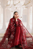 Cross Stitch - Lawn Rouge Flare Unstitch Suit For Women - 3 Piece