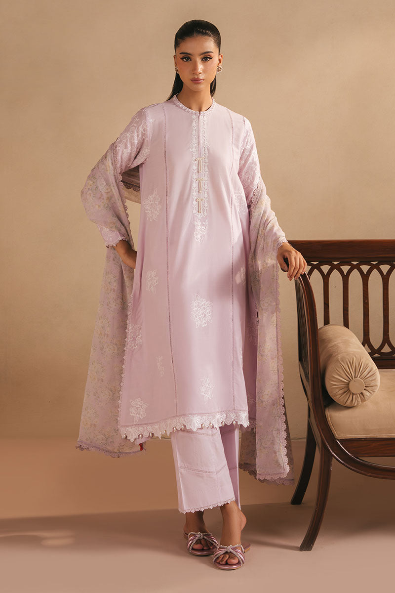 Cross Stitch - LAVENDER DREAM - Lawn - 3 Piece - Unstitched