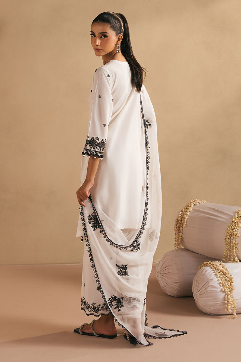 Cross Stitch - MONOCHROME BLISS - Lawn - 3 Piece - Unstitched