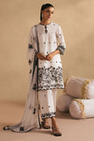 Cross Stitch - MONOCHROME BLISS - Lawn - 3 Piece - Unstitched
