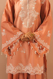 Cross Stitch - CORAL CHARM - Lawn - 3 Piece - Unstitched