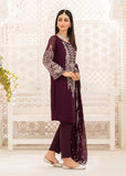 Laleen Gul rooh 3 Piece Suit Purple
