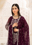 Laleen Gul rooh 3 Piece Suit Purple