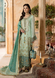 Sara Jahan - Rang E Bahar Chiffon Embroidered Suit For Women - Mint Green - 3 Piece