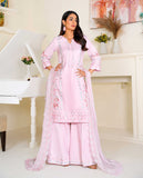 Mina Muse Rooh Suit Pink 3 Piece