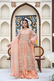Mina Muse Bella Jacket Peach 3 Piece