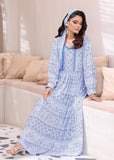 Nawaem Altulle - Naseem - blue & white - cotton