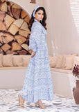 Nawaem Altulle - Naseem - blue & white - cotton