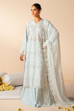 Cross Stitch - PASTEL BREEZE - Chikankari Lawn - 3 Piece - Unstitched