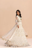 Musferah Saad - Ivory Elegance  - Off White - 3 Piece