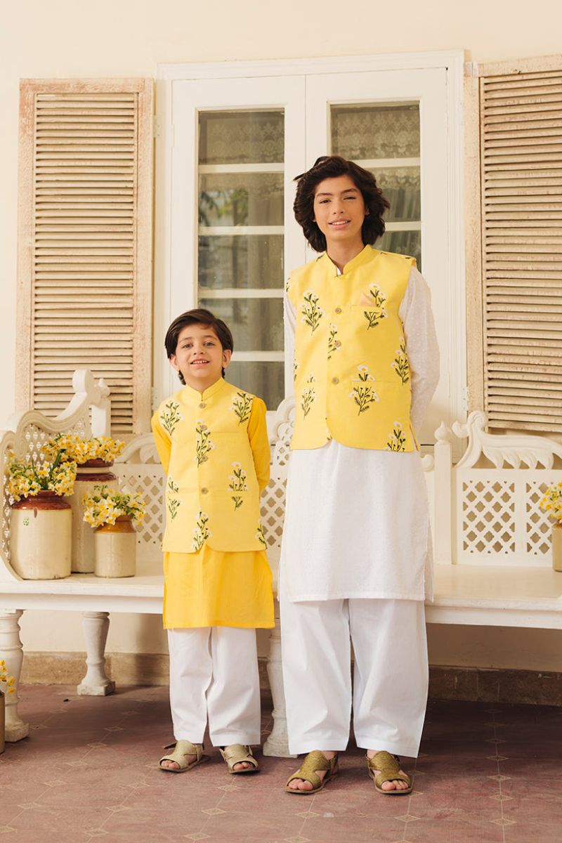 Hummingbirdspk - Jaan-e-Bahar Waistcoat - 1 Piece