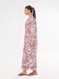 Oaks - Printed Unstitched Swiss Lawn Purple - OL2PT-6306-A - 2 Piece - Unstitch