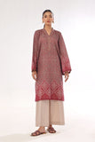 Oaks - Printed Unstitched Masoori Lawn Maroon - OLK-6323-A - 1 Piece - Unstitch