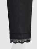 Oaks - Women Black Lawn Trouser  - 1 Piece