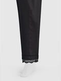 Oaks - Women Black Lawn Trouser  - 1 Piece