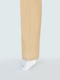 Oaks - Women Beige Lawn Trouser  - 1 Piece
