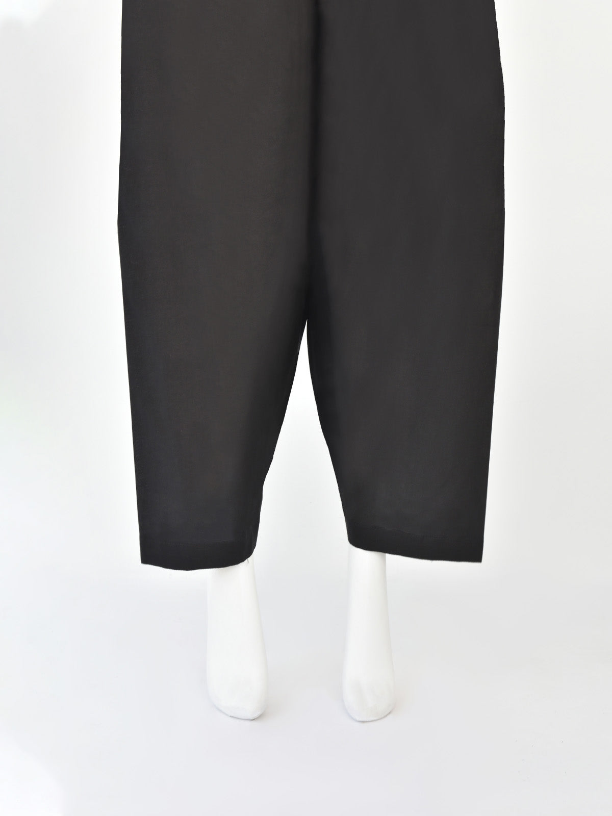 Oaks - Women Black Cambric Shalwar  - 1 Piece