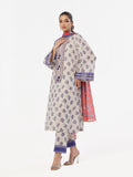 Oaks - Embroidered Unstitched Masoori Lawn Blue  - 3 Piece