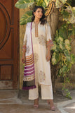Oaks - Embroidered Unstitched Masoori Lawn Off White - OLEC3P-6315-A - 3 Piece