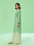 Oaks - Printed Pret & Unstitched Lawn Green - 1 Piece